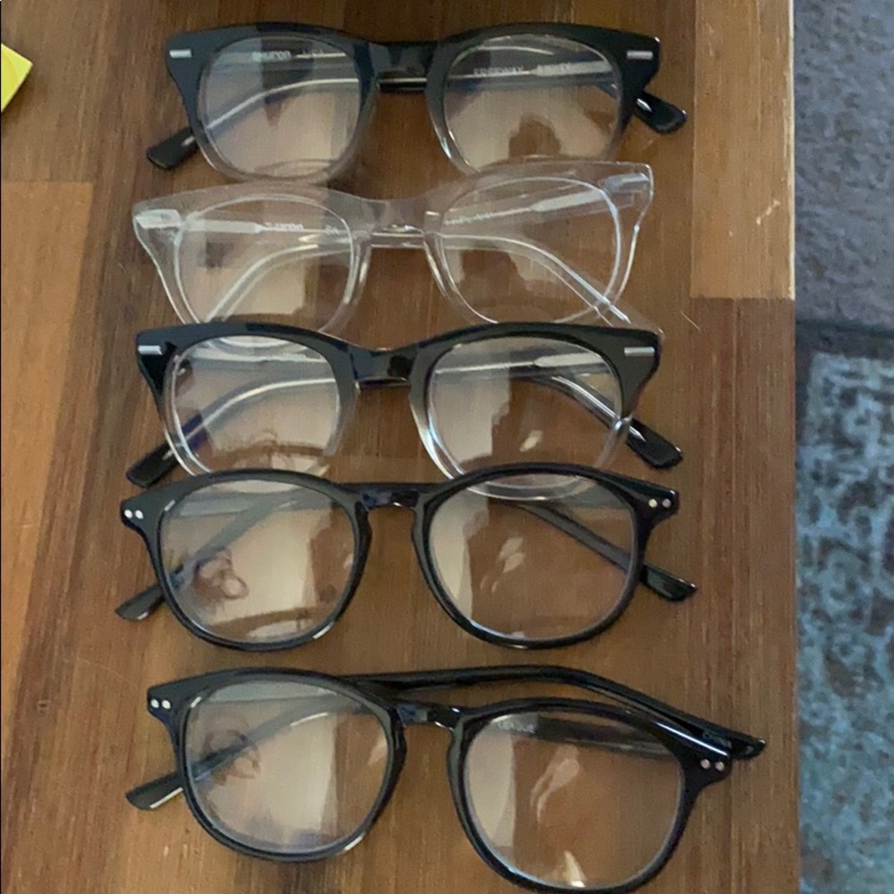 Shuron no line progressive reading glasses bundle